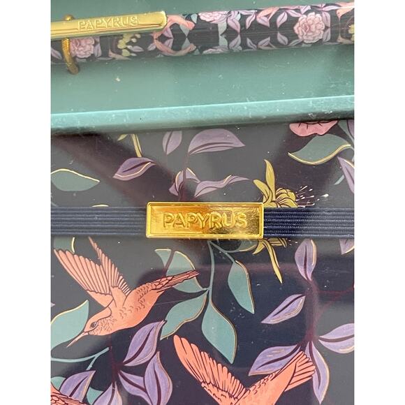 Papyrus Notebook Pen Set Spring Journaling NIB - Picture 3 of 4